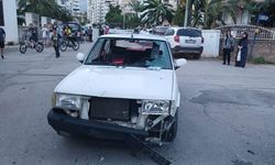 Alanya'da yola savrulan bisikletli yaralandı