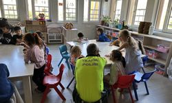 Alanya’da miniklere polis mesleği anlatıldı