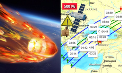 Tam 500 kilo, gökten geliyor! Alanya korkuyor, her an düşebilir