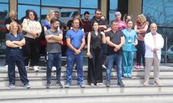 Alanya EAH’de sağlık çalışanlarından protesto