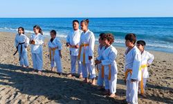 Alanya'da Gençlik Haftası'nda karate rüzgarı
