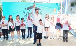 Müdür Yusuf Yılmaz, karne törenine katıldı