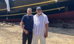 "The Last King" denize indi: Hasan Çavuşoğlu'ndan dev korsan tekne