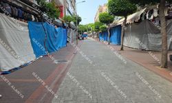 SON DAKİKA! Alanya’da tarihi eylem! Çarşı boşaldı, in cin top oynuyor