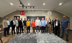 Alanya Gazeteciler Cemiyeti ve Hataylılar Derneği kahvaltıda buluştu