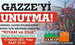 Alanya'da eylem düzenleniyor: "Seccadeni al ve gel!" çağrısı