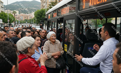 Alanya’da tek hareketiyle 30 kişiyi birden indirdi