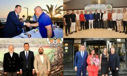 Kaymakam Ürkmezer’e protokolden veda yemeği