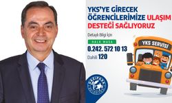 YKS öğrencilerine ücretsiz ulaşım desteği