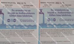 Kuruşuna kadar aynı! Alanya’da su faturaları çıldırdı
