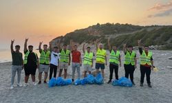 Alanya sahilleri temizlendi: Gençlerden çevreye anlamlı katkı