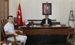Başhekim Güler’den Kaymakam Öztürk’e ziyaret