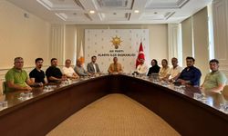 Alanya Hataylılar Derneği’nden Ak Parti İlçe Teşkilatı’na ziyaret