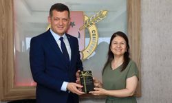 Kaymakam Ürkmezer’den AGC’ye veda ziyareti