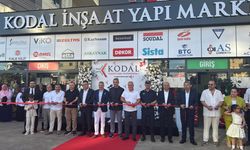Kodal İnşaat Yapı Market, görkemli bir törenle açıldı