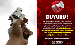 SON DAKİKA! Alanya dikkat, silah ve fişek kesinlikle yasaklandı