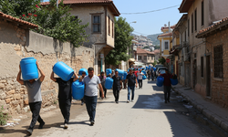 Alanya'da tek damla yok! Bidonlarla yola düştüler