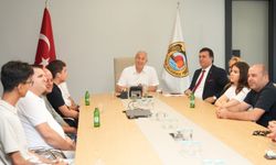 Alanya’nın gurur tablolarından başkan Özçelik'e ziyaret