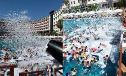 Grand Cortez Hotel’de köpük partisi bir başka!