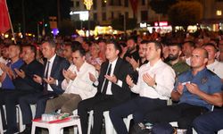 Alanya'da anma töreninde duygu dolu anlar