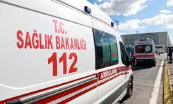 Alanya’da ambulansın önüne geçti, sinirler gerildi