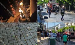 SON DAKİKA! Alanya'da panik ve korku: Önce trafo patladı, sonra tel yangın çıkardı