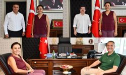 Başhekim Yılmaz'a ziyaretler devam ediyor
