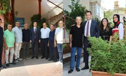 Öztürk'ten şehit ailesine ve hal esnafına ziyaret