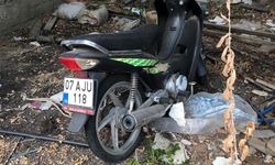 Alanya'da şüpheli motosiklet, endişe yarattı