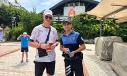 Alanya’da turistlere yönelik bilgilendirme faaliyeti