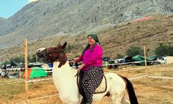 Fatma Anılgan'dan at üzerinde güçlü mesaj