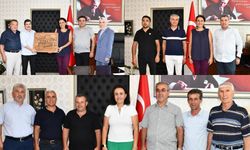 Ziyaretler devam ediyor: Başhekim Yılmaz'a "Hayırlı Olsun" dediler
