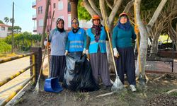 Alanya Belediyesi’nde kadınlar sahada