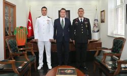 Alanya'da iki komutan yarbaylığa terfi etti