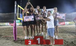 Plaj Voleybolu Turnuvası, büyük bir coşkuyla tamamlandı