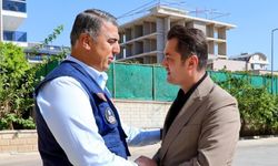 Alanya’da müdür Çelik’ten Kaymakam Öztürk'e teşekkür