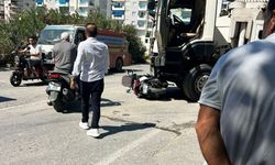 SON DAKİKA! Alanya'da korkutan kaza: Kamyona çarpıp yaralandı