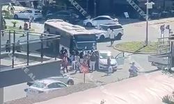 Alanya’da tehlikeli kavşak yine kaza yaptırdı