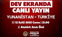 Alanya’da milli heyecan, dev ekranda yaşanacak