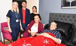 Başhekim Karakuş Yılmaz’dan Gazi Caner’e ziyaret