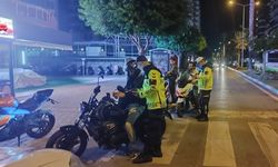 Alanya'da kask takmayanlar hapı yuttu