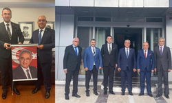 Federasyonlardan DSP Genel Başkanı Aksakal'a ziyaret