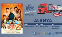 Altın Portakal heyecanı "Gezen Sinema" ile Alanya'da başlıyor