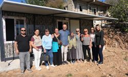 Alanya’da kış ayı gelmeden evine kavuştu