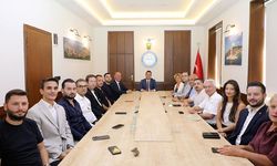 CHP Alanya’dan Kaymakam Öztürk’e ziyaret