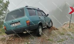 Alanya'da inanılmaz kurtuluş! Tofaş 'Kartal' az daha uçuyordu!