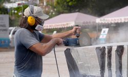 Alanya Taş Heykel Sempozyumu devam ediyor