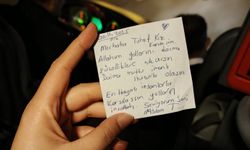 Alanya’da çantasına gizemli not bırakıldı
