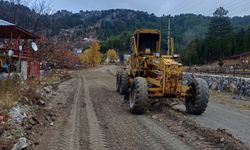 Alanya Belediyesi, yayla yollarını kışa hazırlıyor