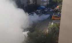 Alanya’da drift yaparak mahalleyi dumana boğdular